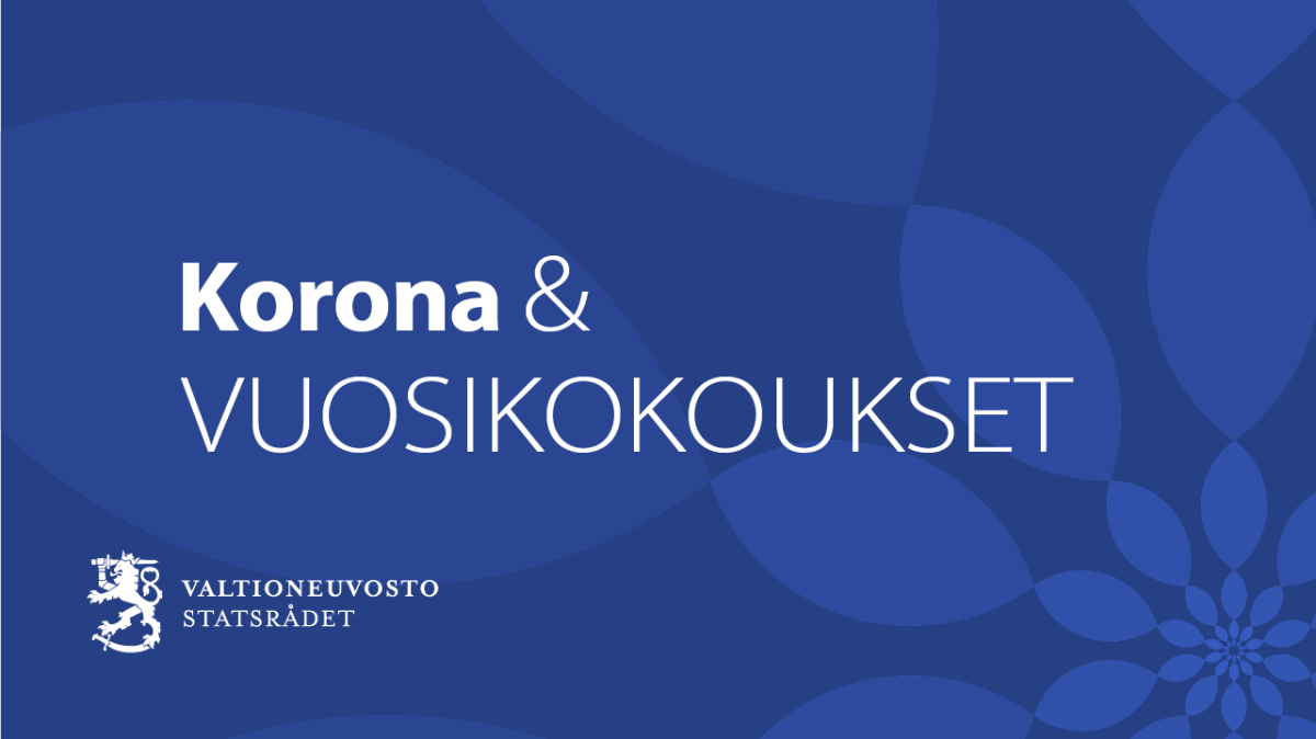 Korona ja vuosikokoukset